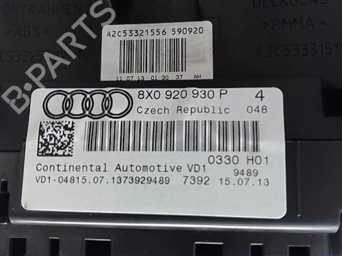 Instrument cluster AUDI A1 Sportback (8XA, 8XF)  | BP18031224C47 