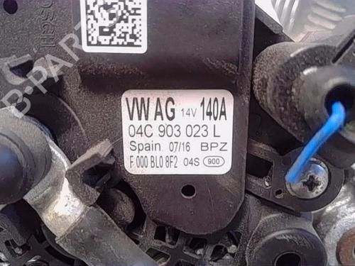 Generator VW POLO V (6R1, 6C1) 1.2 TSI 16V (90 hp) 13858354