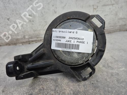 Venstre Fortil Tågelygte NISSAN JUKE (F15) 1.5 dCi (110 hp) 30868028
