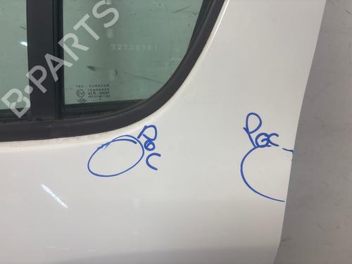 Dør venstre bagtil DACIA SANDERO II TCe 90 (B8M1, B8MA, B8AC) | BP39212480C4 - Image 2