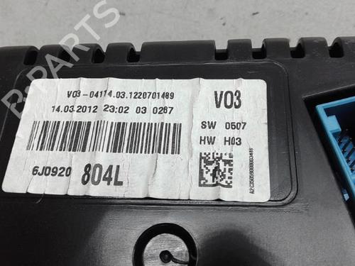 Used Instrument cluster SEAT IBIZA IV (6J5, 6P1) 1.6 TDI (90 hp) 16051391
