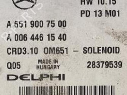 Engine control unit (ECU) MERCEDES-BENZ C-CLASS (W204) C 200 CDI (204.001) | BP37162377M57 - Image 5