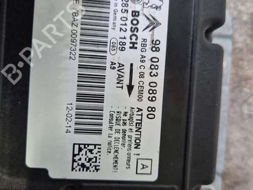 Kollisjonspute styreenhet PEUGEOT 208 I (CA_, CC_) 1.6 GTi | BP29845958M53