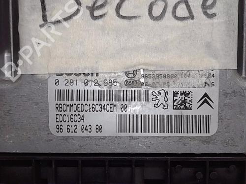 Engine control unit (ECU) CITROËN C4 I (LC_)  | BP13841906M57 