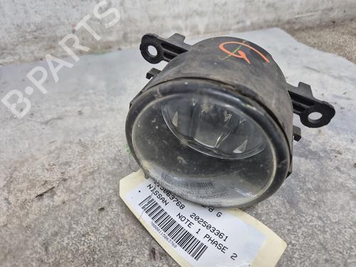 Used Left front fog light NISSAN NOTE (E11, NE11) 1.4 (88 hp) 30766791