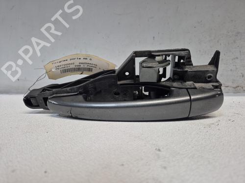 Used Rear left exterior door handle PEUGEOT 208 I (CA_, CC_) 1.6 HDi (92 hp) 24441802