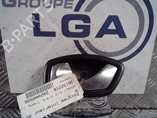 Used Front left interior door handle RENAULT CLIO IV (BH_) 1.6 RS Trophy (BHJ4, BHJ6) (220 hp) 13860426