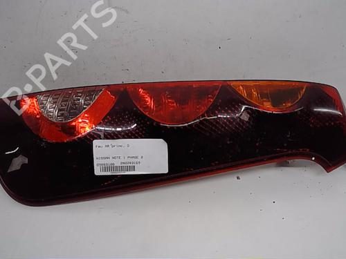 Used Right taillight NISSAN NOTE (E11, NE11) 1.5 dCi (86 hp) 13838816