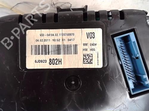 Used Instrument cluster SEAT IBIZA IV (6J5, 6P1) 1.2 TDI (75 hp) 13843188