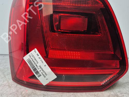 Used Left taillight VW POLO V (6R1, 6C1) 1.2 TSI 16V (90 hp) 32290983