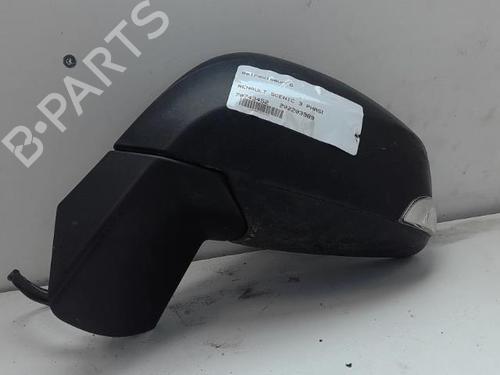 Ryggespeil venstre RENAULT SCÉNIC III (JZ0/1_) 1.6 16V (JZ0U, JZ1B) (110 hp) 30807014