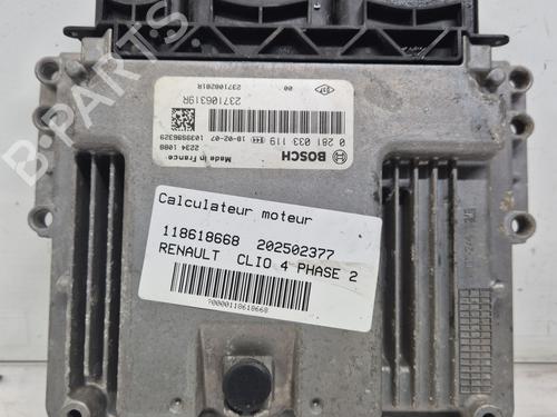 Used Engine control unit (ECU) Engine control unit (ECU) RENAULT CLIO IV (BH_) 1.5 dCi 90 (90 hp) 33744215 33744215