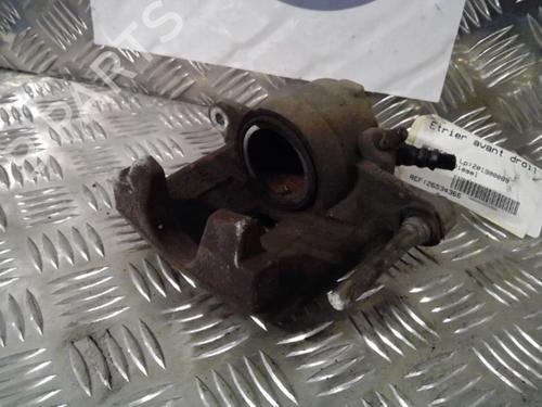 Used Right front brake caliper PEUGEOT 208 I (CA_, CC_) 1.4 HDi (68 hp) 14520768