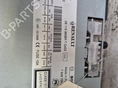 Radio RENAULT SCÉNIC III (JZ0/1_) 1.5 dCi | BP29985221E6