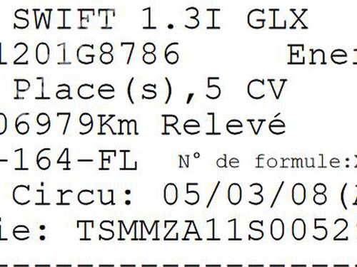 Bouton de warning SUZUKI SWIFT III (MZ, EZ) 1.3 (RS413, ZC11S) | BP13843386I22 