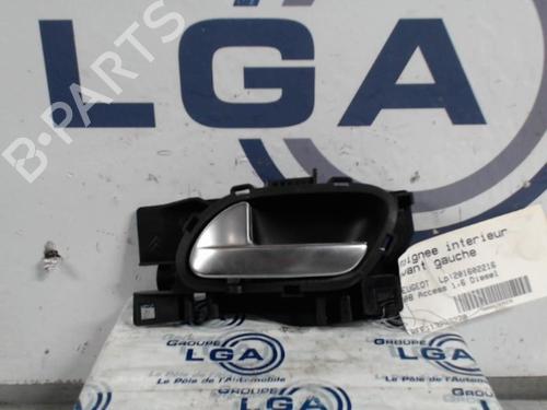Used Front left interior door handle PEUGEOT 208 I (CA_, CC_) [2012-2020]  13869626