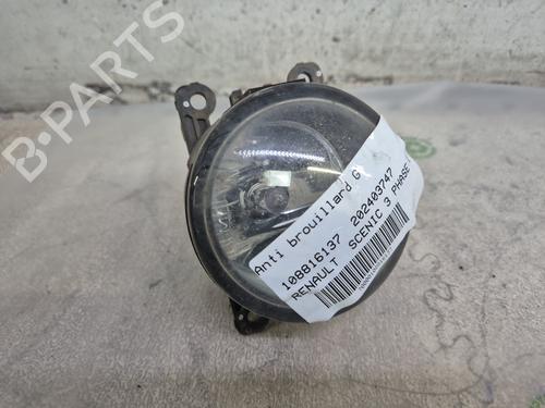 Used Left front fog light RENAULT SCÉNIC III (JZ0/1_) [2008-2016]  27550579