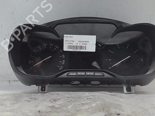 Used Instrument cluster CITROËN C3 / C3 ORIGIN III (SX) 1.2 THP 110 (110 hp) 22242404
