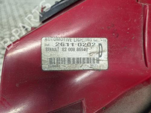 Right taillight RENAULT CLIO III (BR0/1, CR0/1)  | BP26669429C35