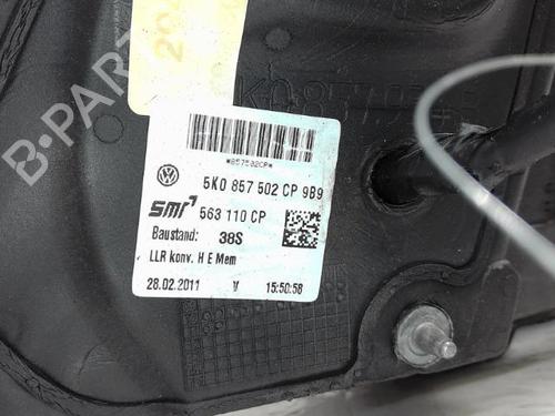Right mirror VW GOLF VI (5K1)  | BP15717073C27 