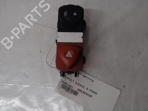 Advarselsbryter RENAULT SCÉNIC II (JM0/1_) [2003-2010]  15619068
