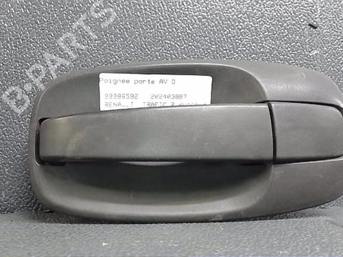 Used Front right exterior door handle RENAULT TRAFIC II Van (FL) 2.0 dCi 115 (FL01, FL0U, FL00, FL0H, FL0M) (114 hp) 23029332