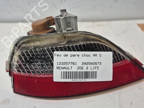 Used Rear bumper left light Rear bumper left light RENAULT ZOE (BFM_) [2012-2026] 33443898 33443898