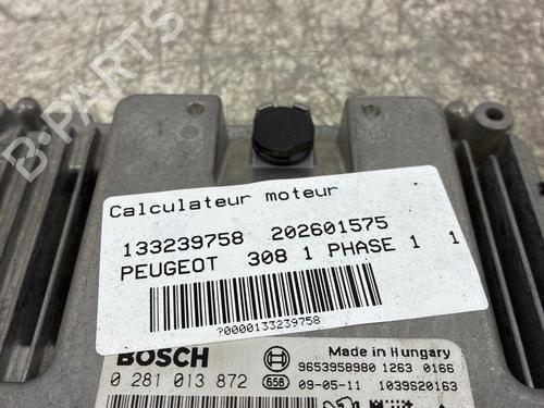 Used Engine control unit (ECU) Engine control unit (ECU) PEUGEOT 308 I (4A_, 4C_) 1.6 HDi (109 hp) 39518482 39518482