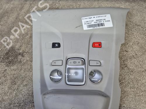 Used Interior roof light PEUGEOT PARTNER Box Body/MPV (K9) 1.5 BlueHDi 100 (102 hp) 29263565