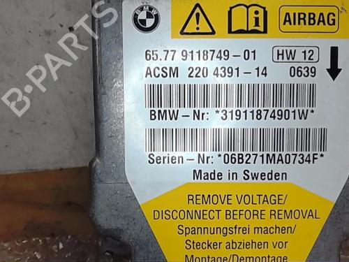 Kollisjonspute styreenhet BMW 5 (E60) 530 d (231 hp) 18898101