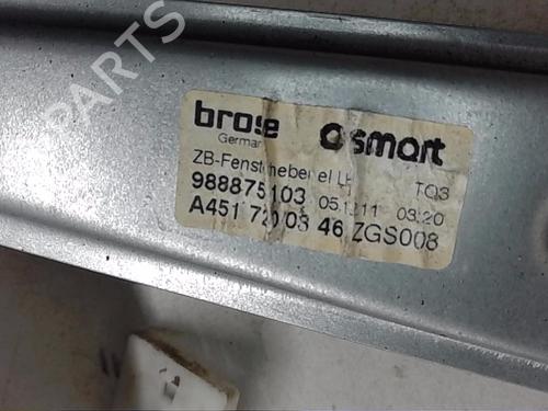 Front left window mechanism SMART FORTWO Coupe (453) 1.0 (453.342, 453.343) | BP16659667C22