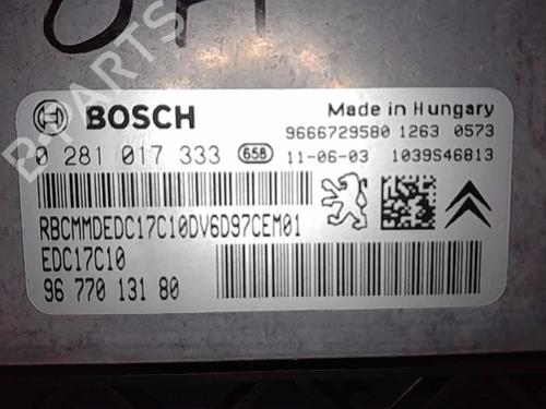 Used Engine control unit (ECU) PEUGEOT 308 I (4A_, 4C_) 1.6 HDi (92 hp) 13843935
