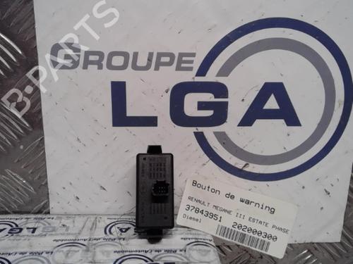 Warning switch RENAULT MEGANE III Grandtour (KZ0/1) 1.5 dCi (KZ0C, KZ1A) | BP13860641I22 