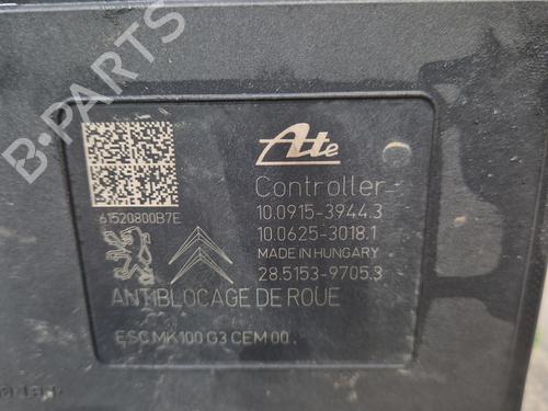 ABS pump PEUGEOT 208 I (CA_, CC_) 1.6 HDi | BP30163800M43