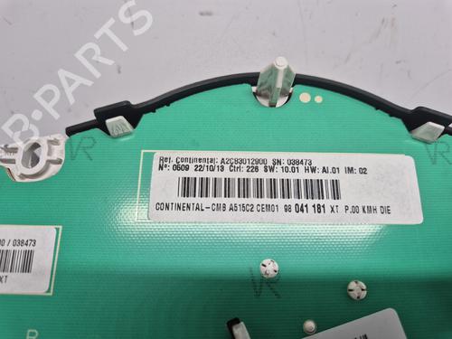 Instrument cluster CITROËN C3 II (SC_) 1.4 HDi 70 (SC8HZC, SC8HR0, SC8HP4) | BP35970282C47 - Image 2