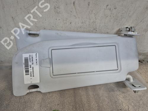 Used Left sun visor PEUGEOT 208 I (CA_, CC_) 1.2 VTI 82 (82 hp) 28082248