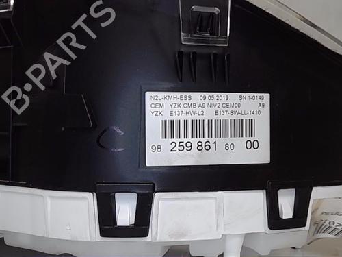 Instrument cluster PEUGEOT 208 I (CA_, CC_) 1.2 PureTech 82 | BP13842762C47 