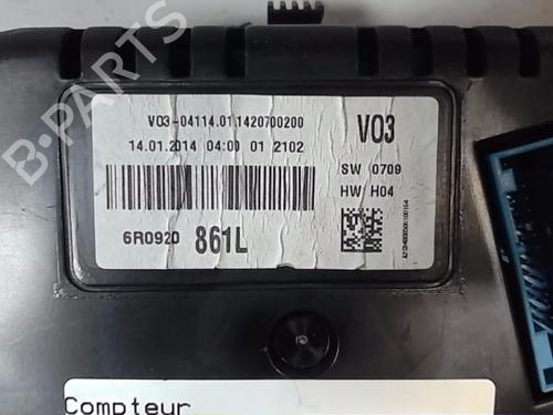 Instrument cluster VW POLO V (6R1, 6C1) 1.2 TDI | BP23647354C47 