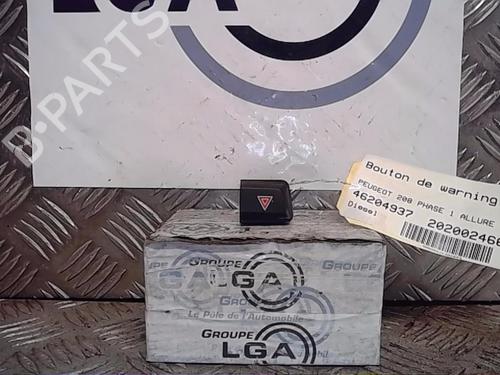 Used Warning switch PEUGEOT 208 I (CA_, CC_) 1.6 HDi (92 hp) 13855535