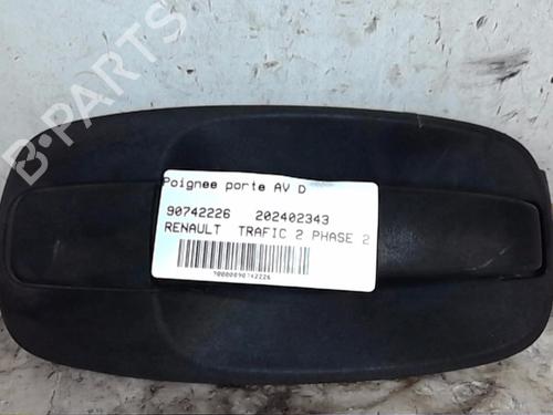 Front right exterior door handle RENAULT TRAFIC II Van (FL) 2.0 dCi 90 (FL0H, FL00, FL01, FL0M, FL0P, FL0S) | BP19125473C129 
