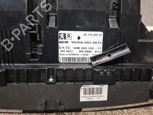 Climate control CITROËN C5 III Break (RW_) 2.0 HDi 180 | BP29379687I5 