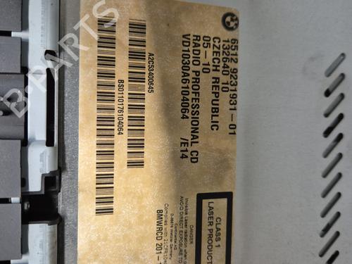 Radio BMW X1 (E84)  | BP29379663E6 