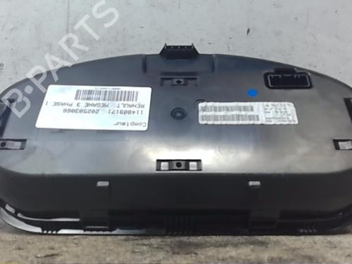 Instrument cluster RENAULT MEGANE III Hatchback (BZ0/1_, B3_) 1.9 dCi (BZ0N, BZ0J) | BP30092293C47 