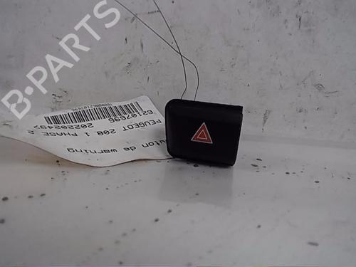 Used Warning switch PEUGEOT 208 I (CA_, CC_) 1.2 PureTech 82 (82 hp) 13842764