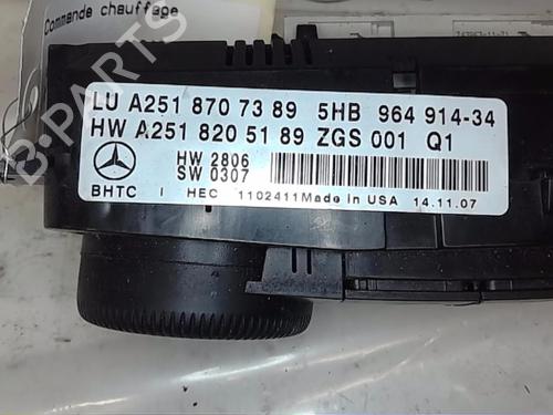 Climate control MERCEDES-BENZ M-CLASS (W164)  | BP18342303I5 