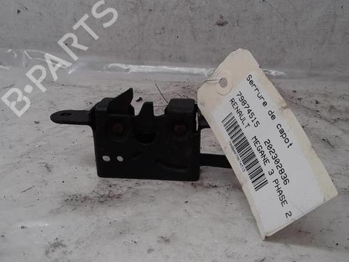 Hood lock RENAULT MEGANE III Hatchback (BZ0/1_, B3_) 1.5 dCi (BZ09, BZ0D, BZ1W, BZ29, BZ14) | BP16567363C133 