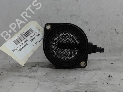 Used Mass air flow sensor HYUNDAI SANTA FÉ II (CM) 2.2 CRDi GLS 4x4 (150 hp) 16567796