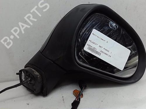 Right mirror PEUGEOT 307 (3A/C) 1.6 HDi | BP13833322C27 