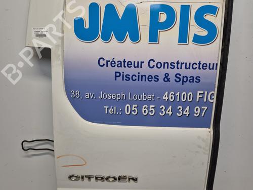 Used Left tailgate Left tailgate CITROËN JUMPY II Van 2.0 HDi 125 (128 hp) 33711101 33711101