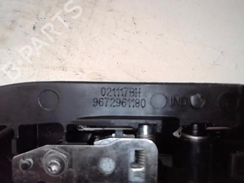 Rear left exterior door handle PEUGEOT 2008 I (CU_) 1.6 BlueHDi 100 | BP13834583C130